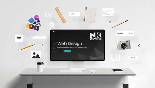 nk creative social media services logo